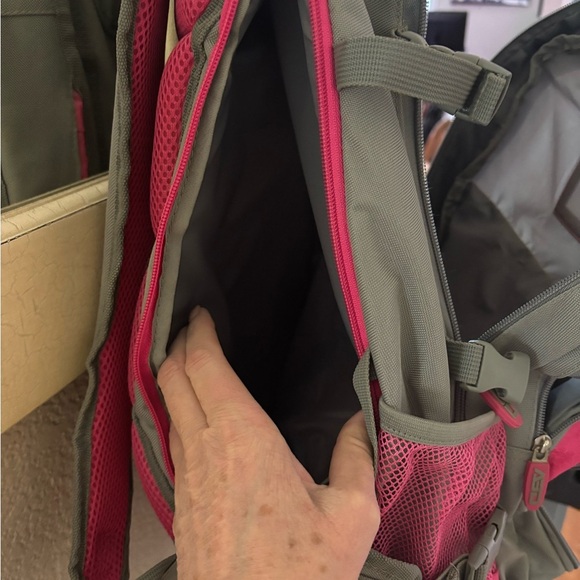 Pink and Gray Backpack - Picture 14 of 15